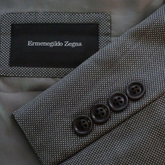 Ermenegildo Zegna Milano Current Wool Gray Jacket